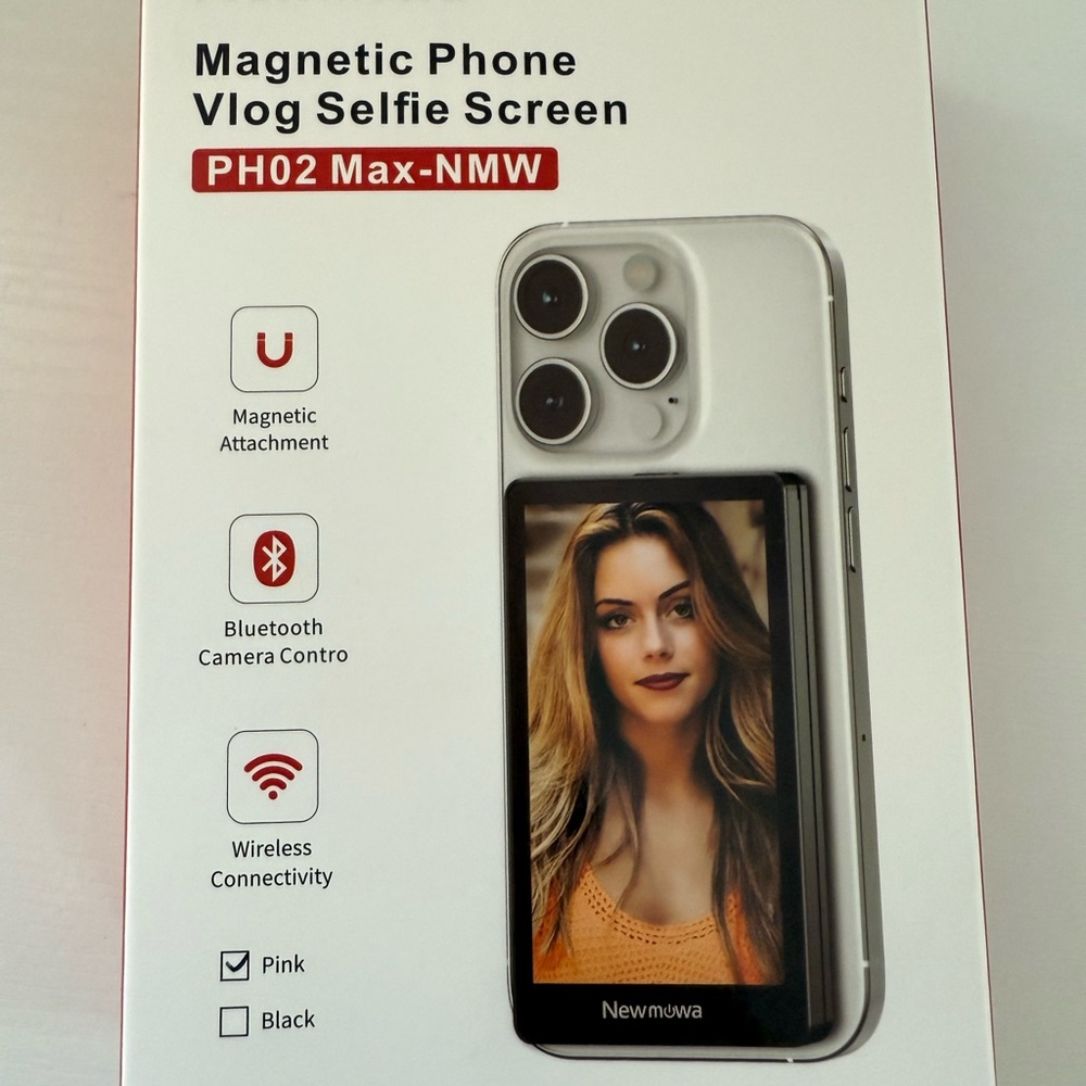 Newmowa Vlog Selfie Screen for PH02 Max-NMW